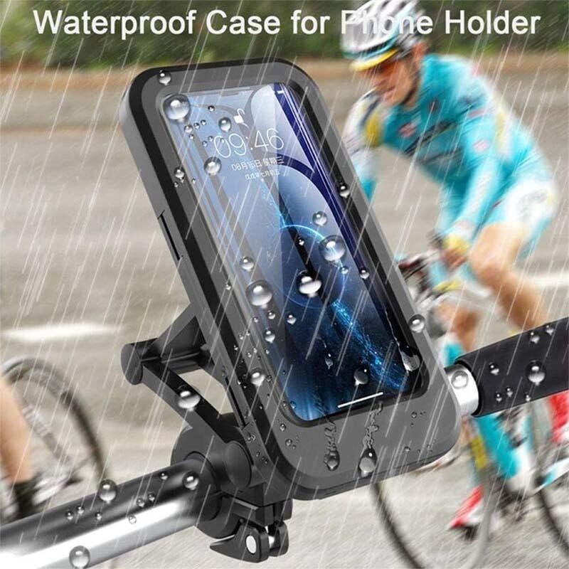 Support de téléphone pour moto et vélo, étui étanche, sac de téléphone pour guidon de moto, étui magnétique, Support de téléphone portable