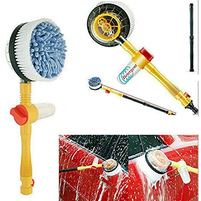 Brosse de nettoyage de voiture, rotation à 360 °, microfibre, amovible, pour le nettoyage du jardin, de la maison et de la voiture