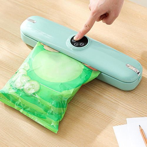 Machine de mise sous vide, machine de mise sous vide alimentaire - Système d'étanchéité à l'air sous vide 62 KPa - Scelleur d'air puissant et rapide avec indicateur LED pour les besoins d'économie ver