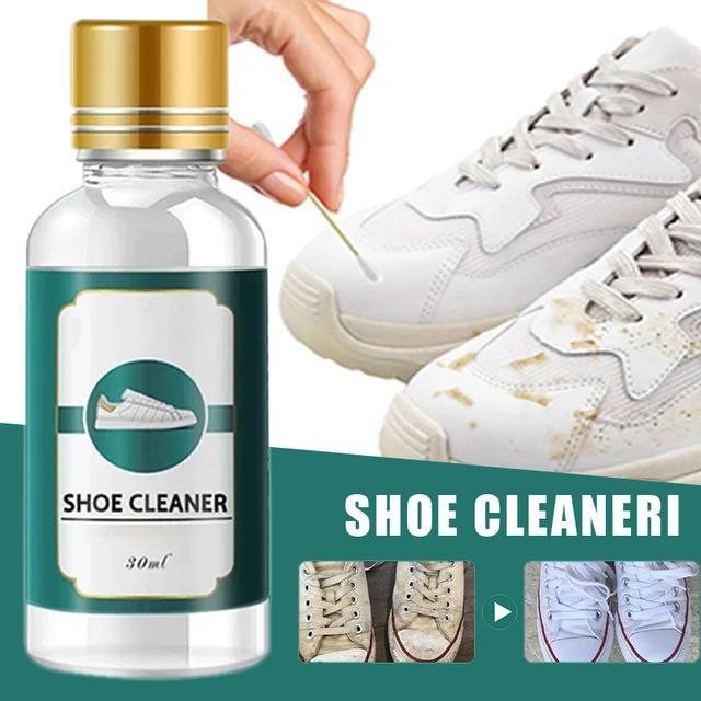 Kit de nettoyage de chaussures de tennis blanches, nettoyeur de chaussures de tennis, suppression efficace, toile en cuir blanc, baskets NuSO k SAF