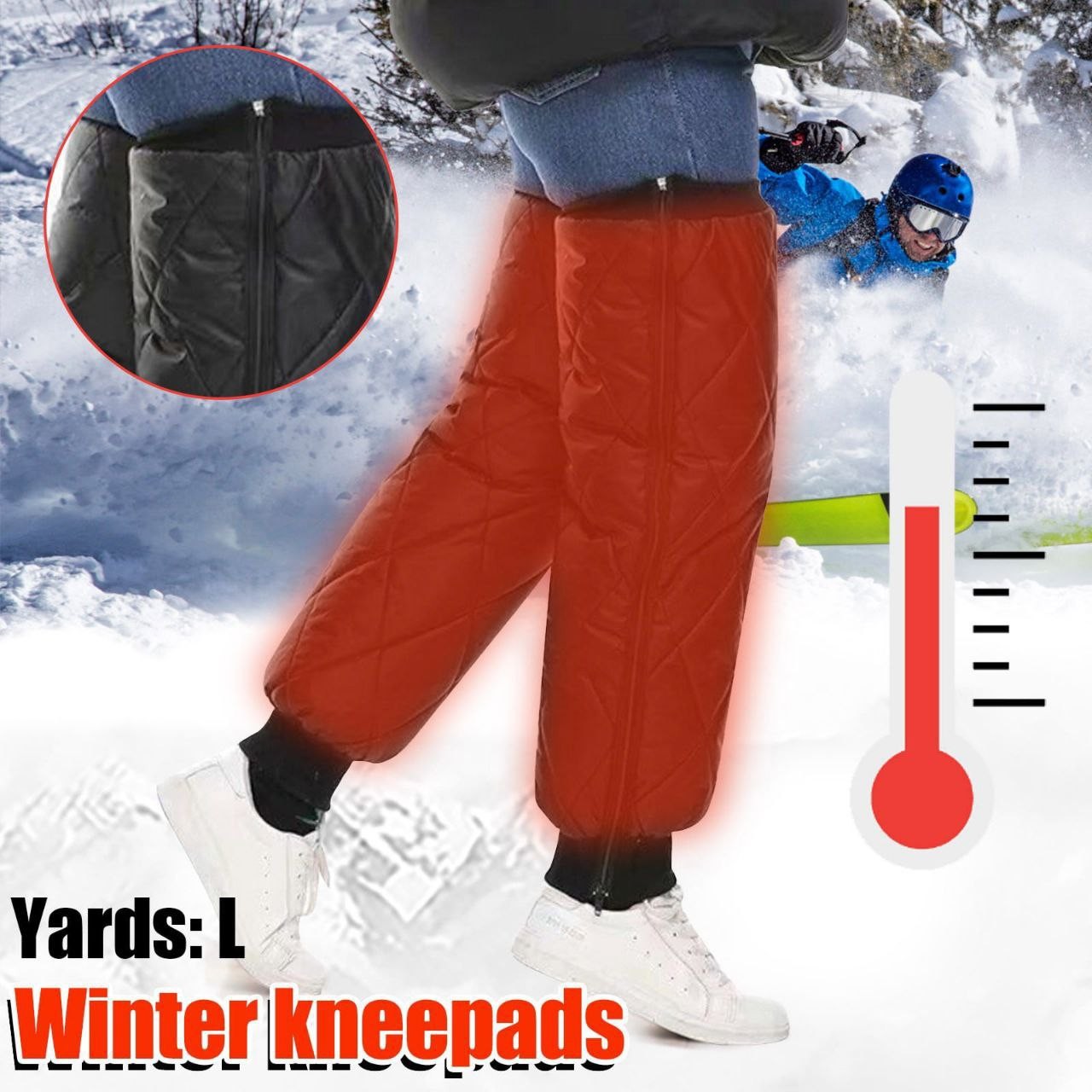 Genouillères de protection en velours pour Moto électrique, en tissu enduit de PVC, imperméable, vent chaud et froid, hiver