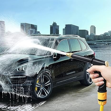 Pistolet à eau haute pression pour le lavage de la maison et de la voiture, tuyau télescopique, buse d'arrosage et de nettoyage du jardin