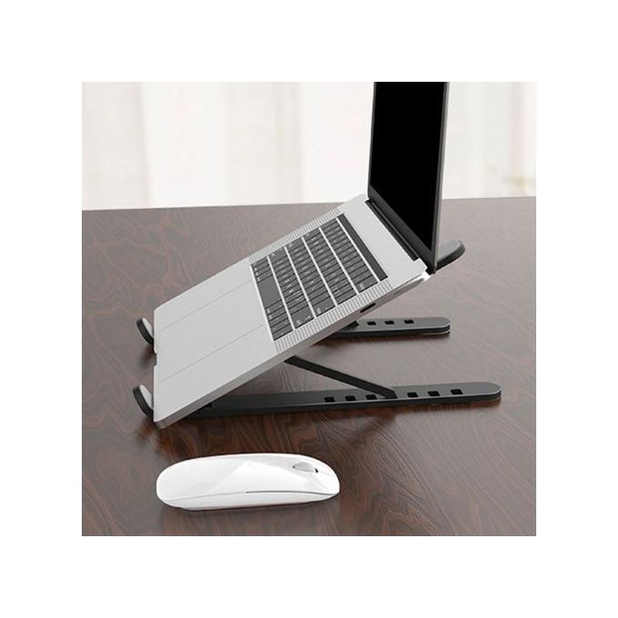 Support universel pour ordinateur portable, réglable pour Macbook, antidérapant, pliable, Base de refroidissement pour ordinateur portable, tablette, téléphone