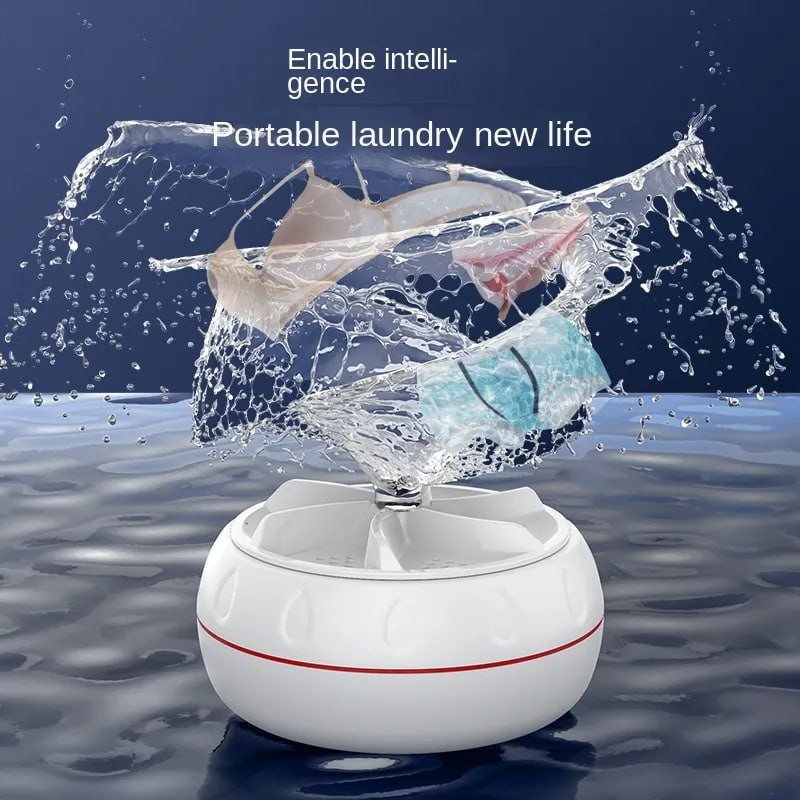 Mini machine à laver turbo pour chaussettes, alimentation USB, normes d'aspiration, maison, voyage, voyage