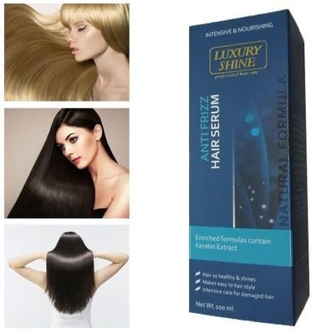 Sérum capillaire au collagène brillant de luxery shine 100ml