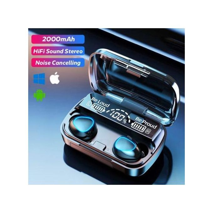 Écouteurs sans fil Bluetooth M10 TWS V51 9D stéréo oreillettes de Sport étanches